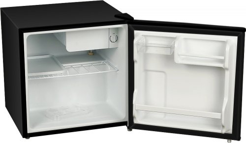 Холодильник Hyundai CO0502 однокамерный серебристый/черный фото 3