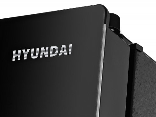 Холодильник Hyundai CS6503FV черное стекло (двухкамерный) фото 18