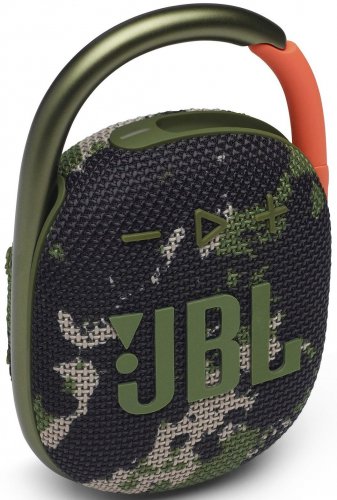 Колонка порт. JBL Clip 4 камуфляж 5W 1.0 BT 15м 500mAh (JBLCLIP4SQUAD) фото 8