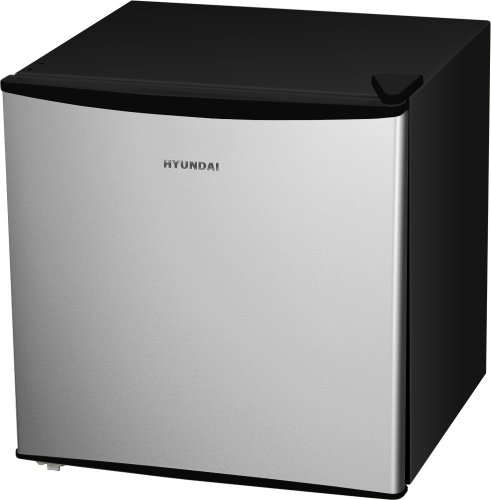 Холодильник Hyundai CO0502 однокамерный серебристый/черный фото 2