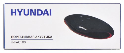 Колонка порт. Hyundai H-PAC160 черный/оранжевый 6W 1.0 BT/3.5Jack/USB фото 11
