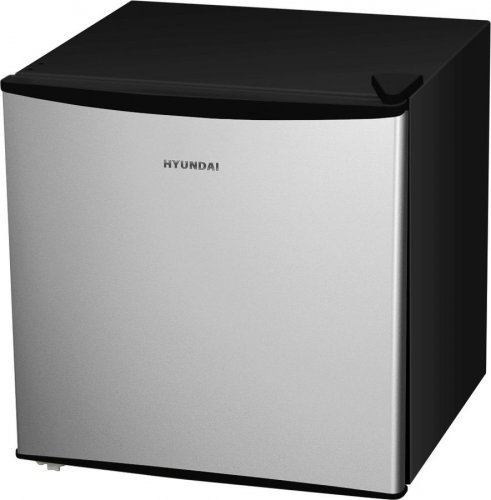 Холодильник Hyundai CO0502 однокамерный серебристый/черный фото 7