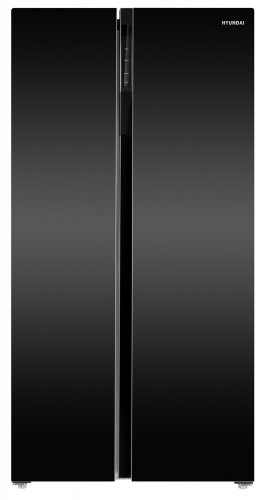 Холодильник Hyundai CS6503FV черное стекло (двухкамерный) фото 24