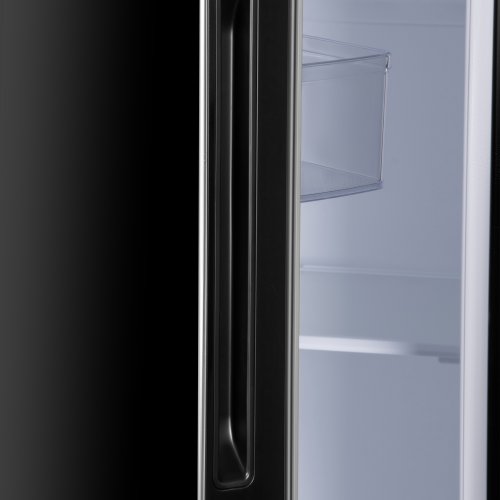 Холодильник Hyundai CS6503FV черное стекло (двухкамерный) фото 9