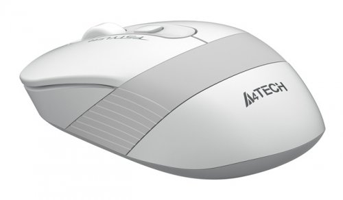 Мышь A4Tech Fstyler FG10 белый/серый оптическая (2000dpi) беспроводная USB (4but) фото 4