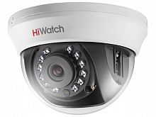 Камера видеонаблюдения аналоговая HiWatch DS-T201(B) (3.6 mm) 3.6-3.6мм HD-CVI HD-TVI цветная корп.: