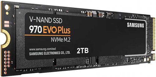 Накопитель SSD Samsung PCI-E x4 2Tb MZ-V7S2T0BW 970 EVO Plus M.2 2280 фото 4