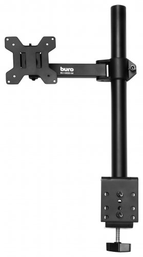 Кронштейн для мониторов ЖК Buro BU-M051-M черный 17"-32" макс.8кг крепление к столешнице поворот и н фото 16