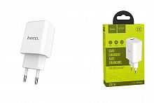 Сетевое зарядное устройство  USB 2400mAh  HOCO C61A Victoria single port charger белый