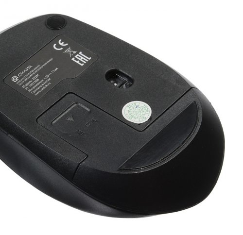 Клавиатура + мышь Оклик 222M клав:черный мышь:черный USB беспроводная slim фото 7
