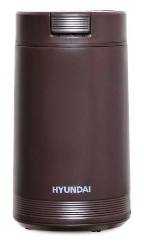 Кофемолка Hyundai HYC-G4251 200Вт сист.помол.:ротац.нож вместим.:50гр коричневый фото 3