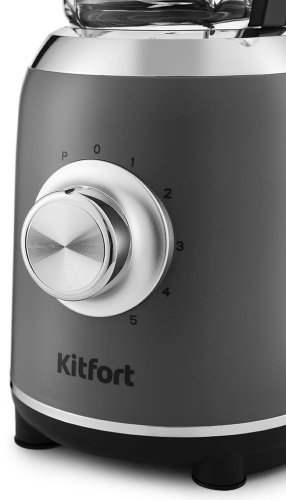 Блендер стационарный Kitfort KT-1397 600Вт серый фото 4