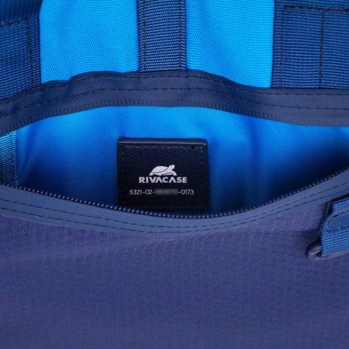 Рюкзак для ноутбука 15.6" Riva 5321 синий полиуретан фото 11