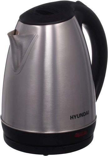 Чайник электрический Hyundai HYK-S1030 1.7л. 2200Вт серебристый матовый/черный (корпус: металл) фото 5