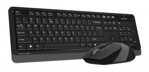 Клавиатура + мышь A4Tech Fstyler FG1010 клав:черный/серый мышь:черный/серый USB беспроводная Multime фото 7