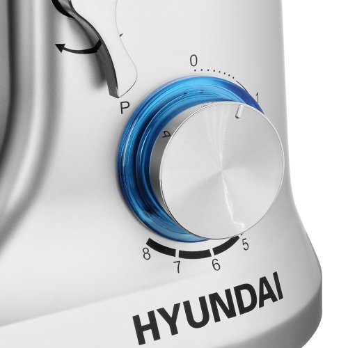Миксер планетарный Hyundai HYM-S6551 1300Вт серебристый фото 3