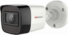 Камера видеонаблюдения аналоговая HiWatch DS-T520 (С) 2.8-2.8мм HD-CVI HD-TVI цветная корп.:белый (D