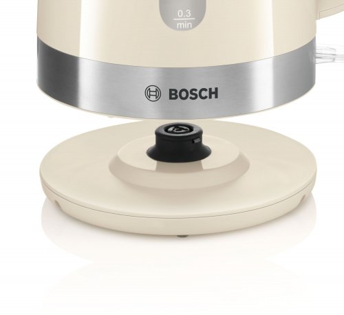 Чайник электрический Bosch TWK7407 1.7л. 2200Вт бежевый (корпус: пластик) фото 7