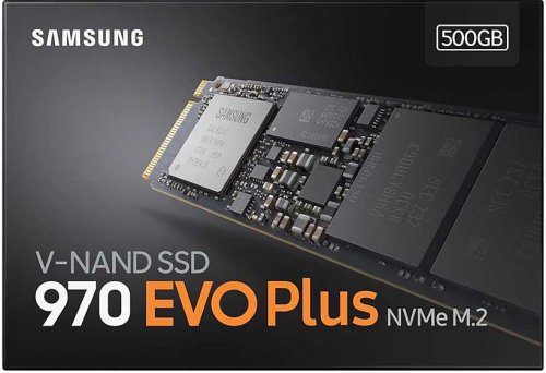Накопитель SSD Samsung PCI-E x4 500Gb MZ-V7S500BW 970 EVO Plus M.2 2280 фото 3