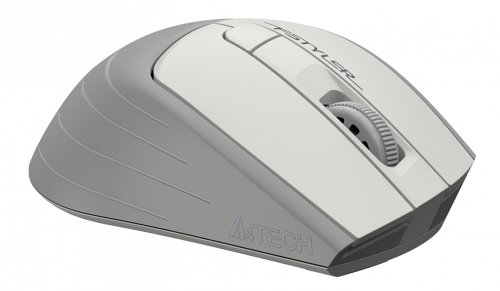 Мышь A4Tech Fstyler FG30 белый/серый оптическая (2000dpi) беспроводная USB (6but) фото 4