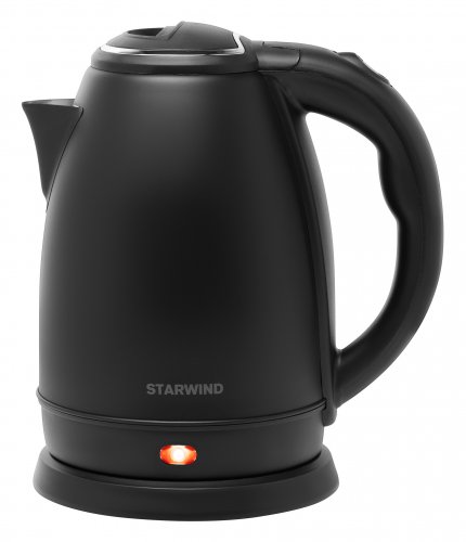 Чайник электрический Starwind SKS2051 1.8л. 1800Вт черный (корпус: нержавеющая сталь/пластик) фото 8