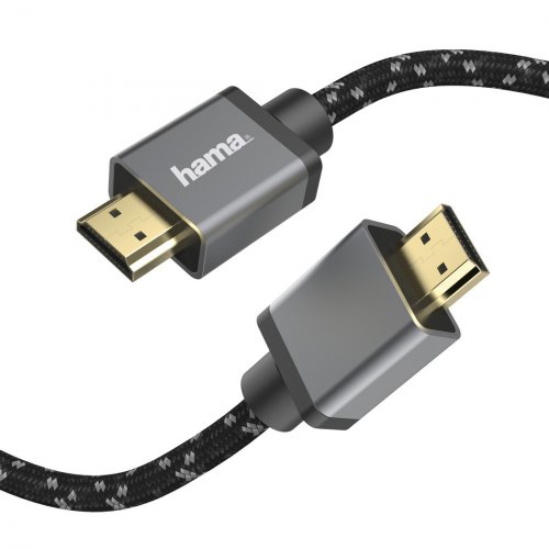 Кабель аудио-видео Hama Ultra High Speed HDMI 8K HDMI (m)/HDMI (m) 2м. Позолоченные контакты серый ( фото 2