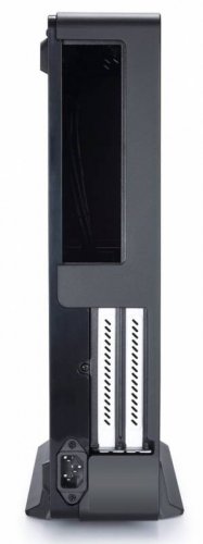 Корпус Fractal Design Node 202 черный без БП miniITX 2x120mm 2xUSB3.0 audio bott PSU фото 9