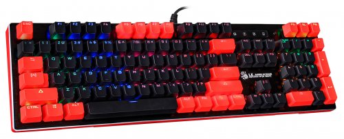 Клавиатура A4Tech Bloody B820N механическая черный/красный USB for gamer LED фото 2