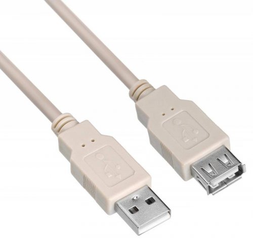 Кабель-удлинитель Buro USB2.0-AM/AF-3 USB A(m) USB A(f) 3м фото 3