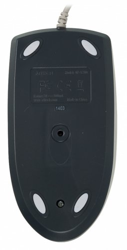 Мышь A4Tech OP-620D белый/синий оптическая (1000dpi) USB1.1 (4but) фото 2