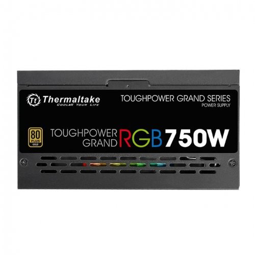 Блок питания Thermaltake ATX 750W Toughpower Grand RGB 80+ gold (24+4+4pin) APFC 140mm fan color LED фото 5
