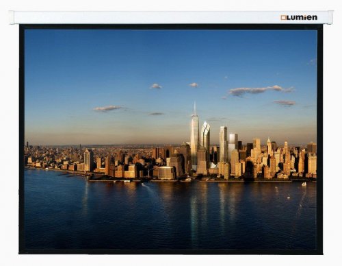 Экран Lumien 203x203см Master Picture LMP-100104 1:1 настенно-потолочный рулонный фото 2