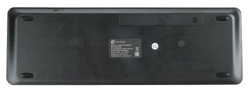 Клавиатура Оклик 830ST черный USB беспроводная slim Multimedia Touch фото 3