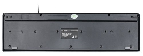 Клавиатура Оклик 550ML черный USB slim Multimedia LED фото 7