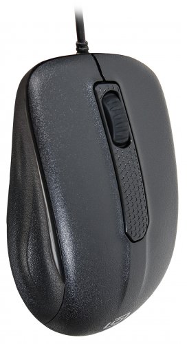 Мышь Оклик 175M черный оптическая (1000dpi) USB (2but) фото 4