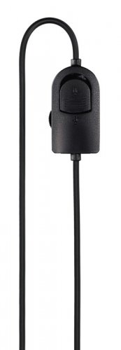 Наушники с микрофоном Hama HS-P200 черный 2м мониторные оголовье (00139923) фото 3