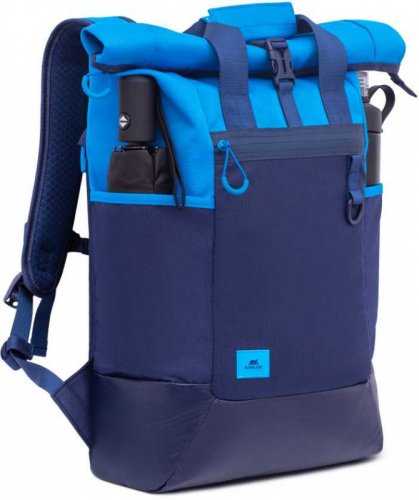 Рюкзак для ноутбука 15.6" Riva 5321 синий полиуретан фото 4