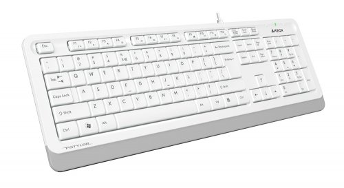 Клавиатура + мышь A4Tech Fstyler F1010 клав:белый/серый мышь:белый/серый USB Multimedia фото 11