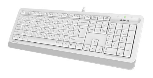 Клавиатура + мышь A4Tech Fstyler F1010 клав:белый/серый мышь:белый/серый USB Multimedia фото 10