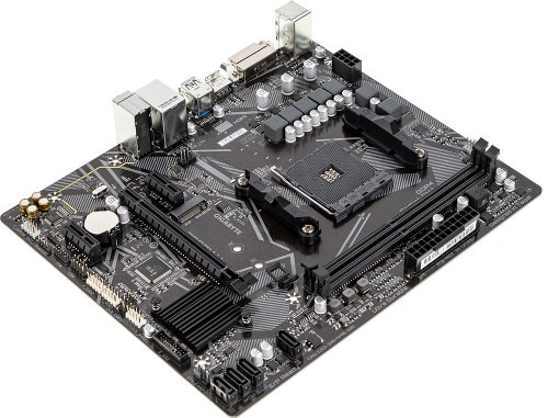 Материнская плата Gigabyte A520M H Soc-AM4 AMD A520 2xDDR4 mATX AC`97 8ch(7.1) GbLAN RAID+DVI+HDMI фото 8