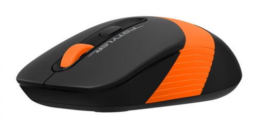 Мышь A4Tech Fstyler FG10 черный/оранжевый оптическая (2000dpi) беспроводная USB (4but) фото 3