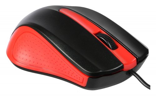 Мышь Acer OMW012 черный/красный оптическая (1200dpi) USB (3but) фото 6
