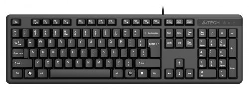 Клавиатура + мышь A4Tech KK-3330S клав:черный мышь:черный USB фото 6