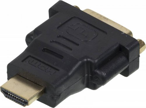 Переходник Ningbo CAB NIN HDMI(M)/DVI-D(F) HDMI (m) DVI-D (f) черный фото 2