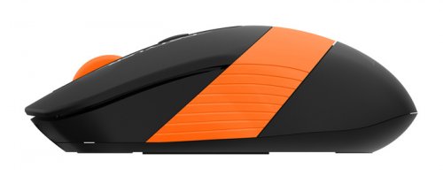 Мышь A4Tech Fstyler FG10 черный/оранжевый оптическая (2000dpi) беспроводная USB (4but) фото 2