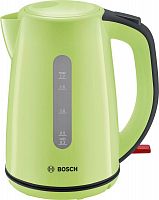 Чайник электрический Bosch TWK7506 1.7л. 2200Вт зеленый/черный (корпус: пластик)