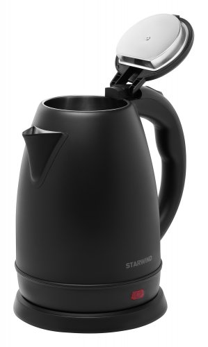 Чайник электрический Starwind SKS2051 1.8л. 1800Вт черный (корпус: нержавеющая сталь/пластик) фото 7