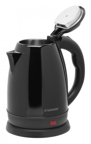 Чайник электрический Starwind SKS2050 1.8л. 1800Вт черный (корпус: нержавеющая сталь/пластик) фото 7