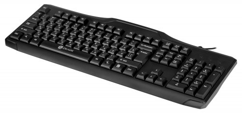 Клавиатура Оклик 170M черный USB фото 7