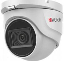 Камера видеонаблюдения аналоговая HiWatch DS-T203A 3.6-3.6мм HD-CVI HD-TVI цветная корп.:белый (DS-T